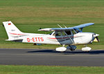 Cessna 172 SkyHawk, D-ETTS, beim Start in EDKB - 27.11.2015