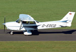 Cessna C 172 S SkyHawk SP, D-EOCD auf dem Rollweg in EDKB - 16.02.2016