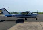 Cessna 177 Cardinal RG, D-EPIP auf dem Weg zum Start in Gera (EDAJ) am 10.5.2018