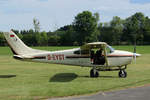 SkyConcept, Fallschirmspringerabsetzmaschine Cessna 182C Skylane, D-EYST. Ailertchen (EDGA) am 30.05.2020.