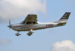 Private Cessna 182T Skylane, D-ERES, Flugplatz Bienenfarm, 07.08.2021