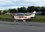 Cessna 182 Skylane II, D-EIYS, Flugplatz Landshut (EDML), 21.10.2023