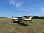 Cessna 182N Skylane, D-EARO, Flugplatz Hammelburg (EDFJ), 19.7.2027