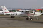 Private, F-HFPM, Reims-Cessna, F152, 13.02.2011, LYN, Lyon-Bron, France         
