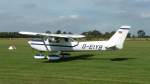 Cessna F 152, D-EIYB, auf dem Flugplatz Egelsberg (10.9.11) 