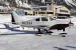 Private, N1274A, Columbia, LC41-550FG, 31.01.2009, SMV, Samedan, Switzerland