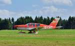 Socata TB-9 Tampico, D-EKTH, bei Rundflgen am Flugplatz Breitscheid - 21.08.2010