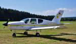 Socata TB-9 Tampico Club, D-EJRV, in Breitscheid 21.08.2010