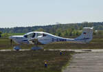 Private DA-40D Diamond Star, D-ENWR, Flugplatz Strausberg, 27.04.2025