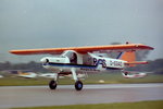 Dornier Do27 A1, D-EGAO. Letzte, im Jahr 1976 gebaute Do27. Bild aus den 1980er Jahren, aufgenommen in Baden-Oos (EDTB).