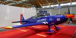 Extra EA-330LT, D-EAXK, 2-sitziges Reiseflugzeug mit voller Kunstflugtauglichkeit, AERO-Friedrichshafen am 10.4.2025 
