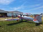 Focke Wulf FW-44 Stieglitz, D-EQAX, Flugplatz M�hldorf (EDMY), 27.6.2026