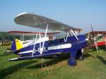 D-EMIL, Focke-Wulf Fw 44 Stieglitz auf dem Oldtimer Fliegertreffen Hahnweide, 04.09.2005