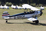 Private, D-EMOF, Focke Wulf, FW-44 Stieglitz, 09.09.2016, EDST, Hahnweide, Germany         