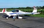 Katana DA-20 auf dem Flugplatz Lrz-Rechlin am 02.09.2005.