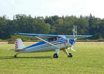 Private Luscombe 8E Silvaire Deluxe, N1990B, Flugplatz Bienenfarm, 09.08.2024