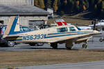 Private, N56393, Mooney, M20J-201, 16.10.2021, SMV, Samedan, Switzerland