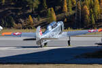 Private, HB-RAM, Pilatus, P-2, 16.10.2021, SMV, Samedan, Switzerland
