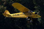 Private, D-ELWE, Piper, J-3C-65 Club, 13.09.2019, EDST, Hahnweide, Germany            