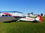 Piper PA 18-95 Super Cub, D-EAER, Flugplatz Gera (EDAJ), 2.9.2017