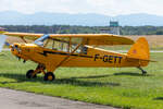 Private, F-GETT, Piper, PA-18C Super Cup, 10.07.2021, LFGB, Habsheim, France