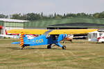 Private Piper PA-18-95 Super Cub, D-EHCK, Stearman and Friends 2021, Flugplatz Bienenfarm, 03.07.2021