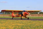 Privat, D-EFTB, Piper PA-18-95 Super Cub, S/N: 18-3455. Bonn-Hangelar (EDKB) am 26.08.2023.