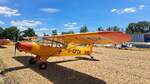 Piper PA 18 (L18C) Super Cub, D-EFCK, Flugplatz Landshut (EDML), 4.7.2026