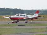 Piper PA-28 D-EZIP am 05.07.2009 auf dem Flugplatz Strausberg