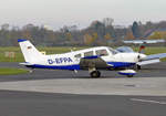 Piper PA-28-181 Archer II, D-EFPA, taxy in EDKB - 24.11.2019