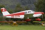 Private, HB-OYN, Piper, PA28-180 Cherokee, 22.08.2009, Kestenholz, Switzerland 

