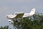 Private Piper PA-28-140 Cherokee Cruiser, D-EFLQ, Stearman and Friends 2021, Flugplatz Bienenfarm, 03.07.2021