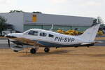 Vliegclub Rotterdam, PH-SVP, Piper PA-28-181 Archer III. Bonn-Hangelar (EDKB), 20.08.2022.