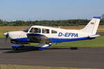 Kölner Klub für Luftsport, D-EFPA, Piper PA-28 Archer II, S/N: 2890077. Bonn-Hangelar (EDKB) am 26.08.2023.