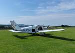Piper PA 28 -181 Cherokee Archer II, D-EHLY, Flugplatz Coburg-Steinrücken (EDQY), 21.7.2024
