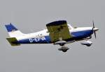 PA 28-180 Cherokee D-EPVA beim Start von Wershofen - 07.09.2014