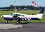 PA-28-181 Archer II, D-EFEA, taxy at EDKB - 14.10.2014