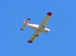 Piper PA-28-161 Cadet, Kennung: OE-KSM, schwirrt im Luftraum über Ried; 160823