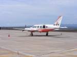 Piper PA-31 Navajo , HC-BFK ,Airport Baltra (GPS),19.3.2014