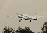 OK-UAU Piper PA-32 über Coburg am 05.07.2013.