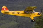 Private, HB-OCI, Piper, J-3C-65 Cub, 22.08.2009, Kestenholz, Switzerland     