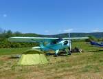 Piper J-5A Cub Cruiser, D-EJFA ( ex. N35021 ), Flugplatz Gelnhausen (EDFG), 11.7.2026