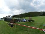 Piper J3C-65D ehemals US Army Bj. 1944 beim Flugplatzfest auf dem Bohlhof bei Schwerzen (5.9.10).