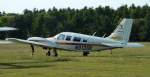 N9139K; Piper PA-34-200T; 2x 6-Zylinder Boxermotore mit je 164kW/ca.223PS. Flugplatz Wyk auf Fhr, EDXY. Foto: Mai 2011