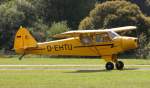Private Piper J 3 C 65 Cup D-EHTU Flugplatz Knigsdorf 04.09.2011
