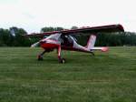 PZL 104 Wilga 35 D-EWRC auf dem Flugplatz Zwickau (EDBI) am 28.5.2011