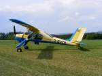 PZL 104 Wilga 35, D-EOXQ, Flugplatz Rudolstadt-Groschwitz (EDOK), 26.7.2014