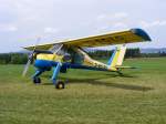 PZL 104 Wilga 35,D-EOXQ, Flugplatz Rudolstadt-Groschwitz (EDOK),26.7.2014