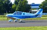Robin DR 400-180, D-ENJN am Abflugpunkt 24 in Gera (EDAJ) am 30.8.2017