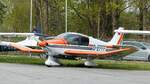 Robin DR 400/180 Regent, D-EFFF, Flugplatz Landshut (EDML)